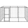 Outdoor Dog Kennel Steel 78.1 ftÂ¬â‰¤