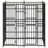 Outdoor Dog Kennel Steel 39.7 ftÂ¬â‰¤