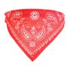 Adjustable Bandana Leather Pet Collar Triangle Scarf